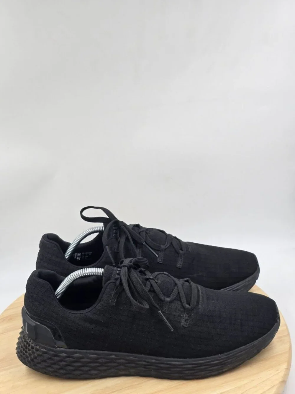 Nobull Allday Ripstop Runner Training  shoes black Mens sz 10.5 Womens sz 12